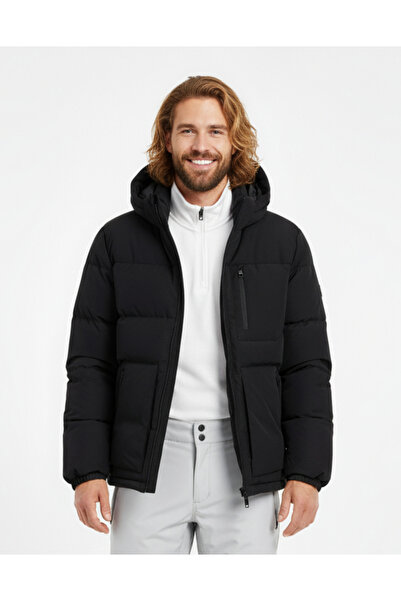 Jack & Jones Jacket Water Cold Proof Black Men's Coat
