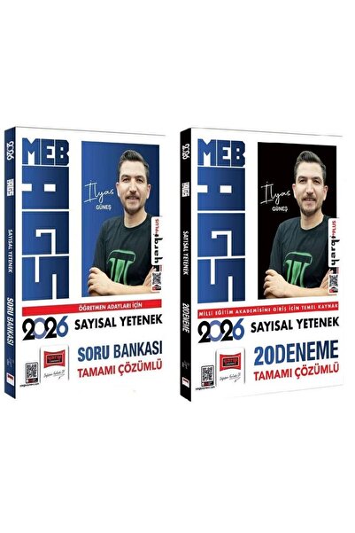 Yargı Yayınları Yargı 2026 MEB-AGS Sayısal Yetenek Soru Bankası + 20 Deneme 2...