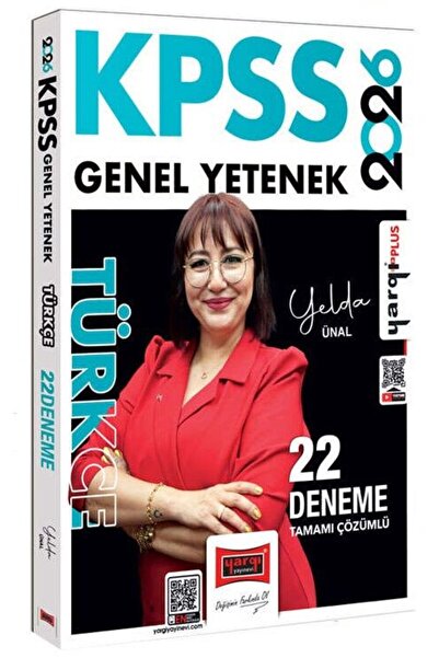 Yargı Yayınları Yargı 2026 KPSS Türkçe 22 Deneme Çözümlü - Yelda Ünal
