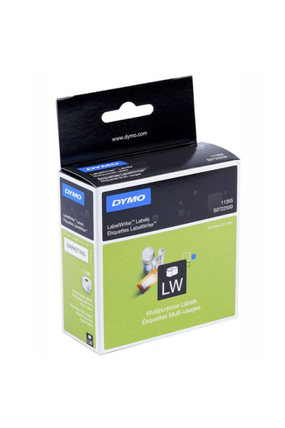 Dymo Label Writer Multi-Purpose Label 500 Pcs 19X51 mm 11355 S 0722550