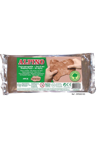 Alpino Yayıncılık Alpino Seramik Hamuru 500 GR Kahverengi DP000105