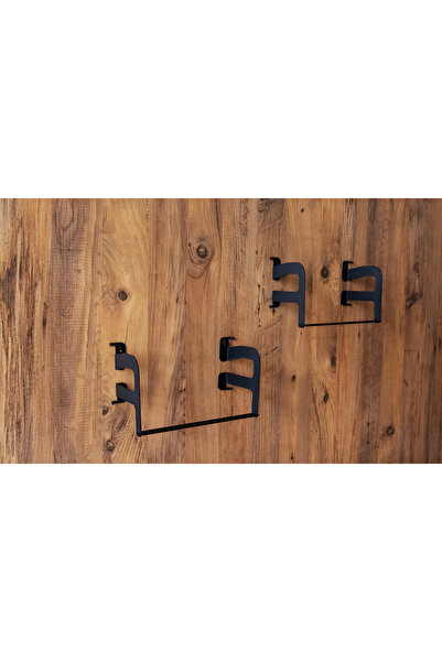 LASE DESİGN Hayalet Kitaplık, Duvara Monte Dikey Kitaplık, Modern Kitaplık , Gizli Metal Dekor Kitaplık,