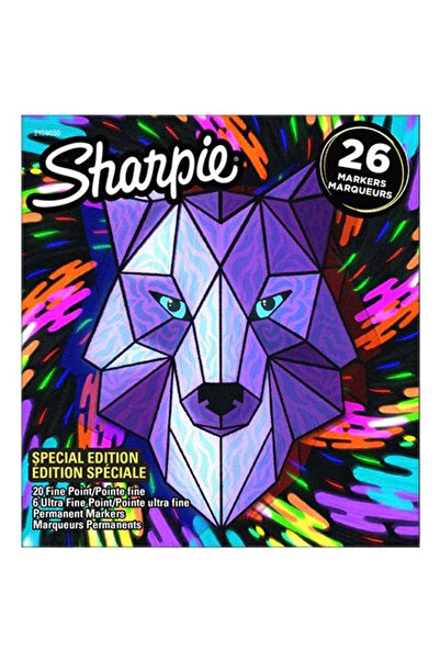 Sharpie 26 Wolves2158030 Permanent Set - Fine