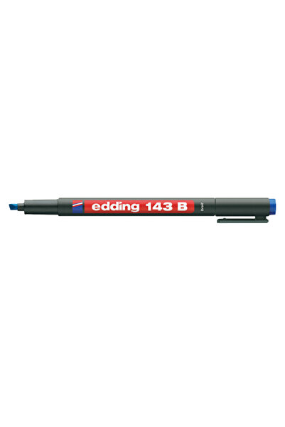 Edding Acetate Pen(10Pcs) Permanent B Series 1-3 mm Blue 143 B