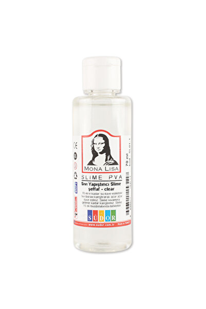 Genel Markalar Monalisa Sıvı Yapıştırıcı Slime 70 ML Şeffaf(12 adet)