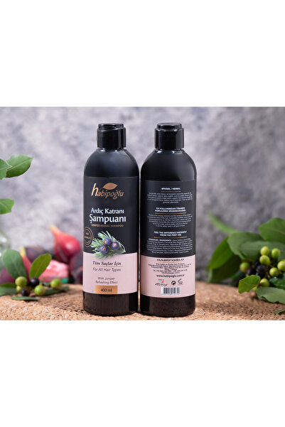 Habipoğlu & Sabuncu Abla Güvencesiyle Bitkisel Ardıç Katranı Doğal Şampuan