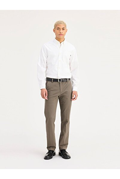 Dockers Smart 360 Flex Kahverengi Workday Slim Fit Pantolon