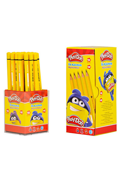 Play Doh Play-Doh Kurşun Kalem İlk Kalemim Üçgen Jumbo PLAY-KK001-40-PKT