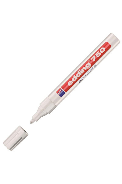 Edding Marker Paint Decor Round Tip 2-4 mm White (10 Pcs)750