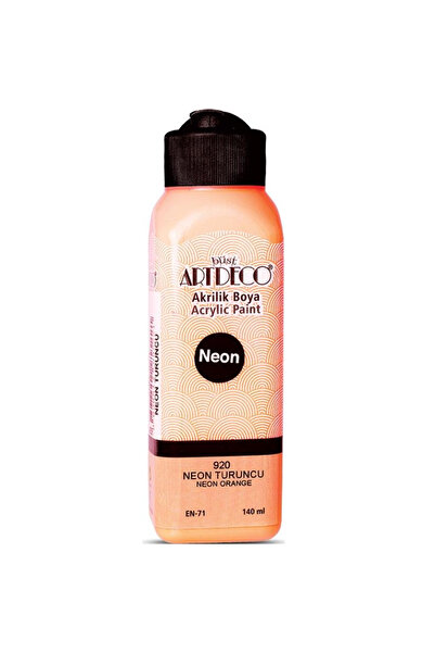 Artdeco Akrilik Boya 140 ML Fosforlu Turuncu 070R-920