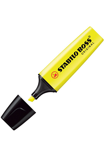 Stabilo Fosforlu Kalem ( 10 adet) Boss Orıgınal Sarı 70/24
