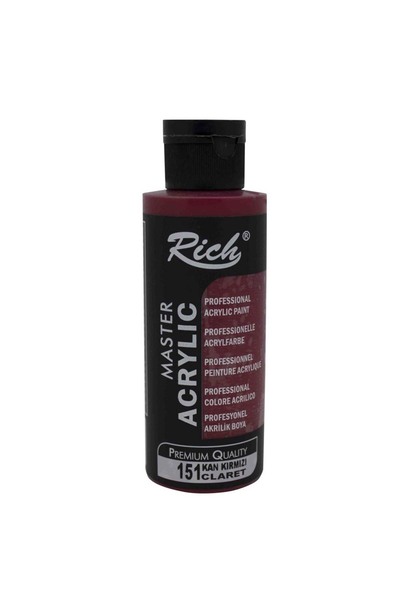 Rich Akrilik Boya Master 120 CC Kan Kırmızı 120-151