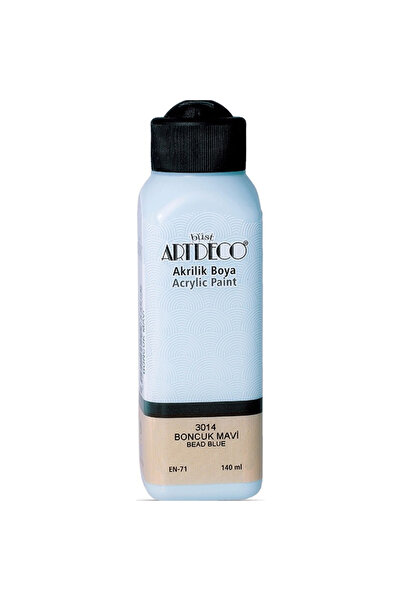 Artdeco Akrilik Boya 140 ML Boncuk Mavi 070R-3014