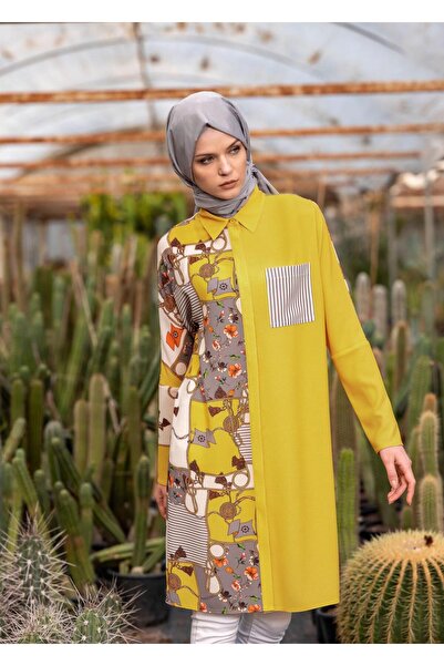 Alvina KARIŞIK DESENLİ TUNİK 4112