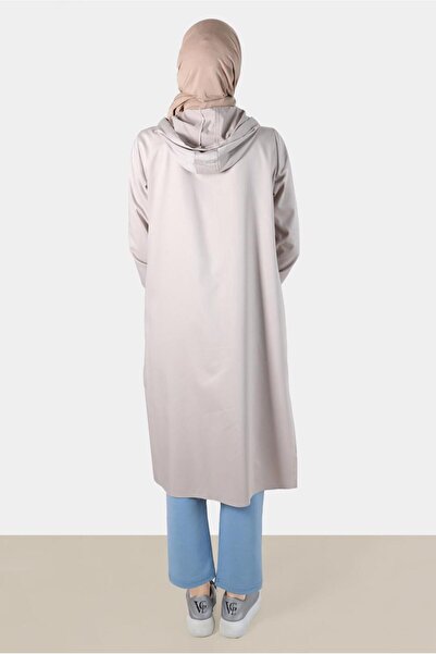 Alvina Düğmeli Kapüşonlu Tunik 42784