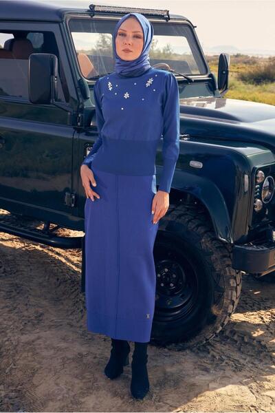 Alvina STONE PRINTED KNITWEAR SWEATER 44072