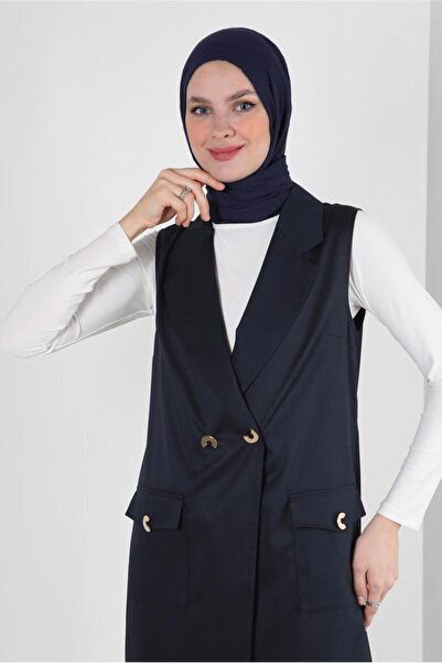 Alvina KRUVAZE YAKA CEP DETAYLI YELEK 43896
