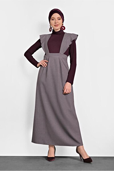 Alvina 40366 Model Sa deznom Haljina sa patentnim zatvaračem