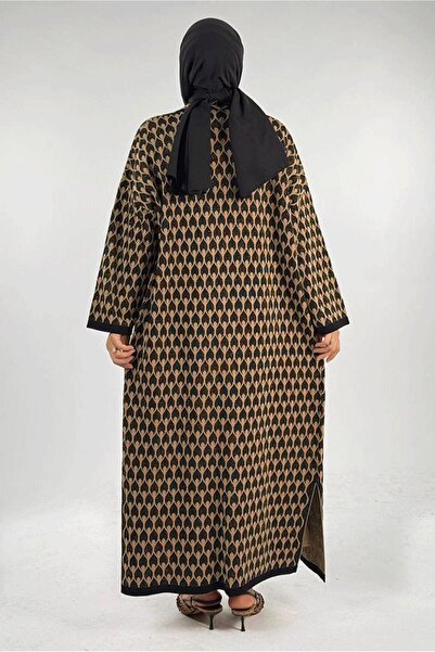 TRENDTESETTÜR Women's Black Knitwear Cardigan t 12381