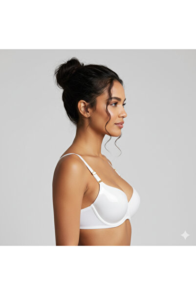 HS İÇ GİYİM Women's 2 Size Larger Showing Double Support Magic Bra Le Jardin