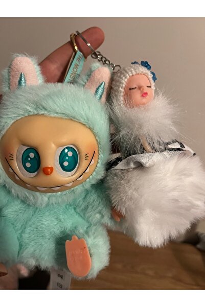 labubu sepeti MAVİ RENK Labubu The Monsters Big Into