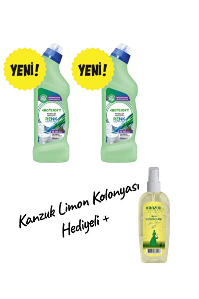 actisoft TUVALET TEMİZLEYİCİ ÇAM KOKULU ACTİSOFT 750 ML X 2 ADET