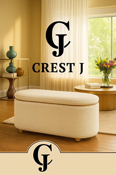 Crestj صندوق سجادة متعدد الاستخدامات أنيق وفخم، مقاس 109 سم، متوفر بعدة ألوان