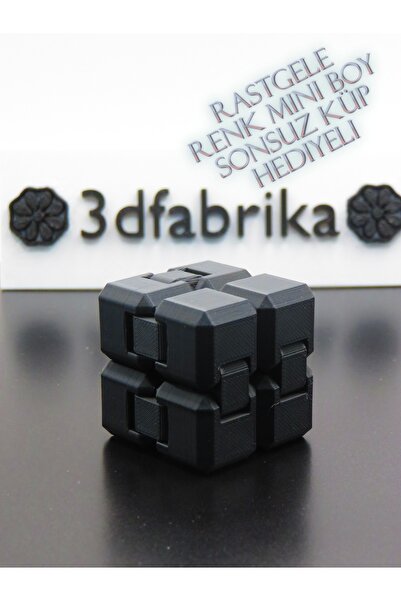 MODA Sonsuz Küp Infinity Küp – Stres Atıcı, 3D Baskı, Eğlenceli ve Taşınabilir Fidget Oyuncağı