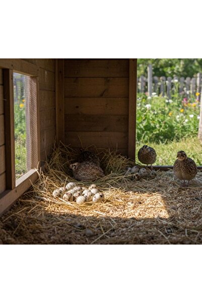 Zmc kuluçka Bıldırcın Yumurtası Kuluçkalık 12 Adet Jumbo Kıbrıs Karışık-Organik Yemelik