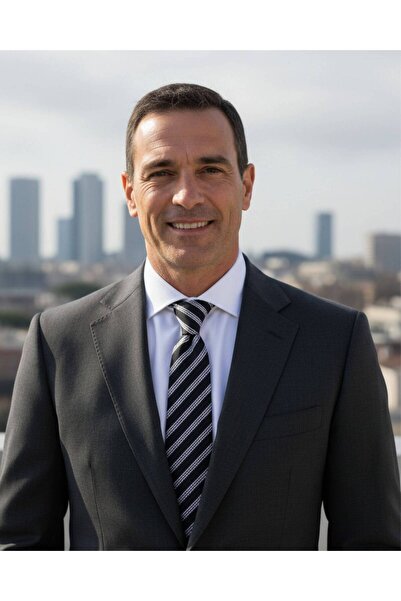 1001 Kravat Siyah Beyaz Çizgili 8 Cm Genişliğinde Kravat