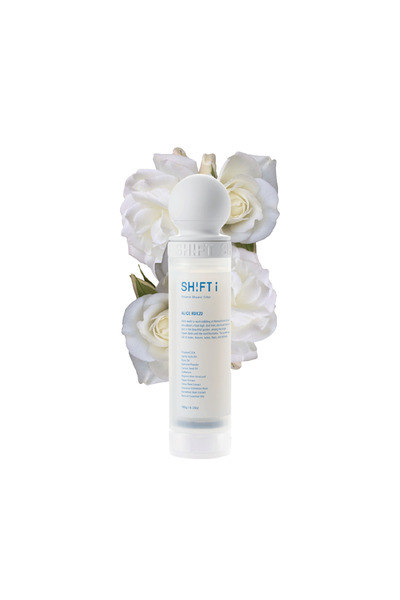 SHIFT فلتر رأس الدش برائحة أليس لتنقية المياه وحماية الشعر والبشرة، سهل الحمل