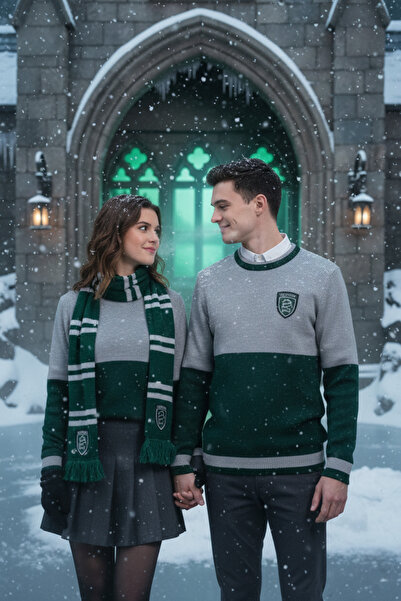Sihir Dükkanı Slytherin Quidıtch Sweater