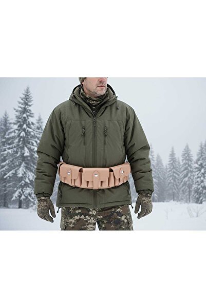 Uçar Av Outdoor Uçar Kösele Kapaklı Orjinal Deri Fışeklik 30 Fişek Kapasitesi...