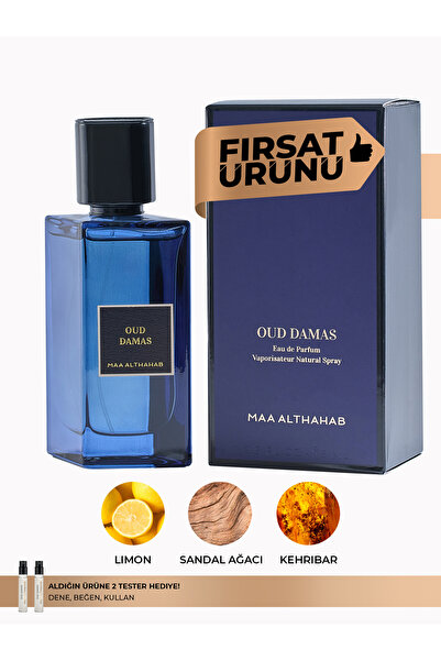 Maa Althahab Oud Damas 75ML Unisex Parfüm