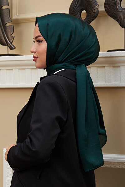 İpekhan Janjan Double Sided Shawl Dark Emerald