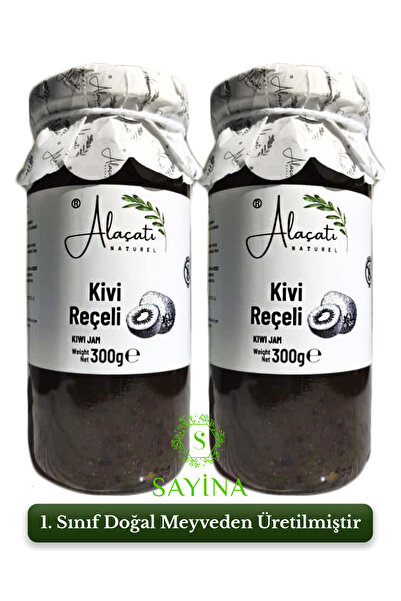 Alaçatı Doğal Kivi Reçeli Glutensiz 300 g x2 Adet