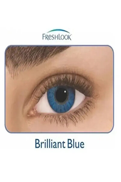 Alcon Freshlook Colorblends Renkli - Numarasız / 3 Kutu "BRILLIANT BLUE"