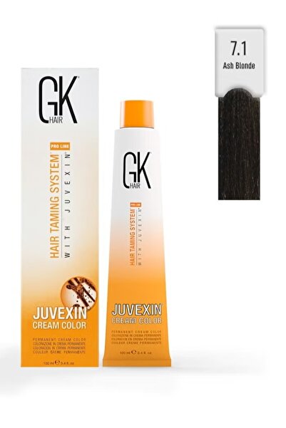 GK HAIR صبغة كريم جوفيكسين، أشغاربني سترونج، رقم 7.1