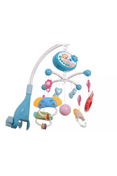 Ikonka Musical carousel for children's crib, Ikonka, with projector, remote control, 360 degree rotation, 40 melodies