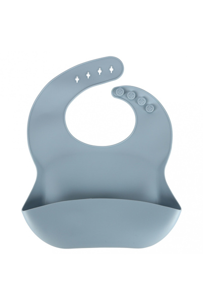 Ikonka Set complet de hranire copii pentru diversificare hrana, 8 piese din silicon cu fixare in ven