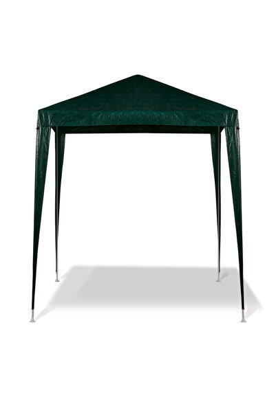 SERSIMO Κιόσκι κήπου 200x200x240 εκ., Μεταλλική κατασκευή, στέγη Pe 90g/τ.μ.,...