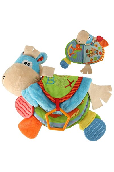 kik Jucarie Dentitie, Carte Senzoriala, Zornaitoare, Silicon Cu Striatii Si P...