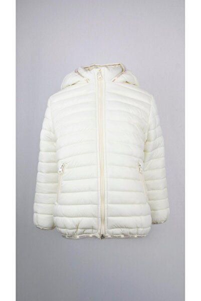 bebegci Quilted Pattern Unisex Children's Coat with Chest Zipper Pocket