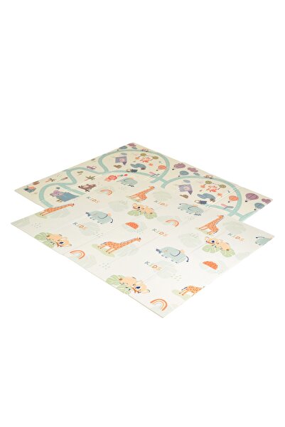 Moni Toys Covoras de joaca XXL Joy Ride, material XPE pliabil, dimensiune mare 200 x 180 cm