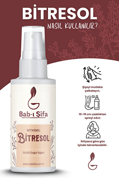 Bab-ı Şifa Bit spreyi Bit kovucu doğal içerikli saç bit spreyi 100 ml