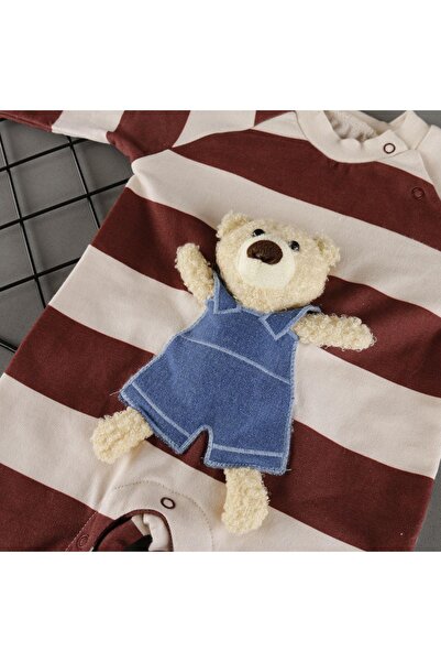 bebegci Unisex Baby and Kids Jumpsuit - Teddy Bear Detailed, Seasonal