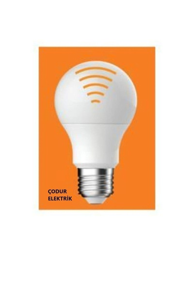 Osaka Light 10w 230v E27 A60 Radar Sensörlü Led Beyaz Işık Ampul 6500k