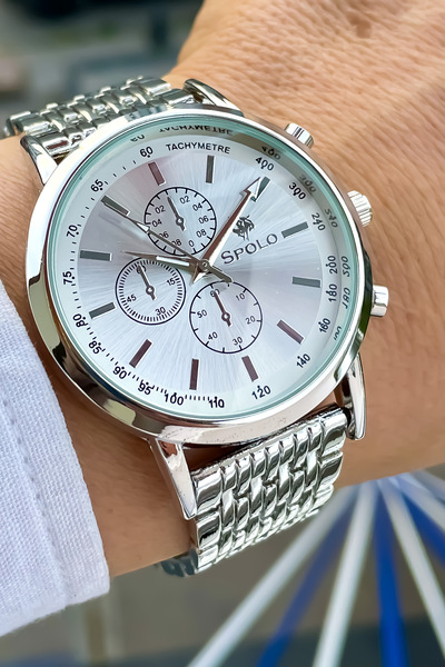 S.POLO YENİ SEZON ALTIN RENK ERKEK KOL SAATİ BİLEKLİK HEDİYELİ BABALAR GÜNÜ HEDİYESİ