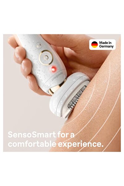 Braun Silk-épil 9 Flex Epilator, Original, Flexible Head for Easy Hair Removal with Electric Shaver