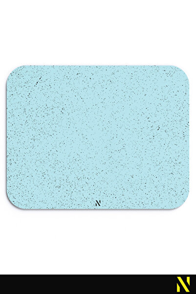 nilizma Подложка за мишка с тюркоазен пясъчен мотив - 23x19 cm, с неплъзгаща се основа, ергономична подложка за мишка